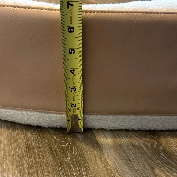 Universal Thread Faux Fur/Sherpa Cream Weekender Bag NWT - Picture 13 of 16